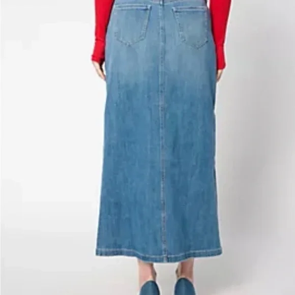 NYDJ EUC Denim Maxi Skirt Wore Once - Picture 2 of 6